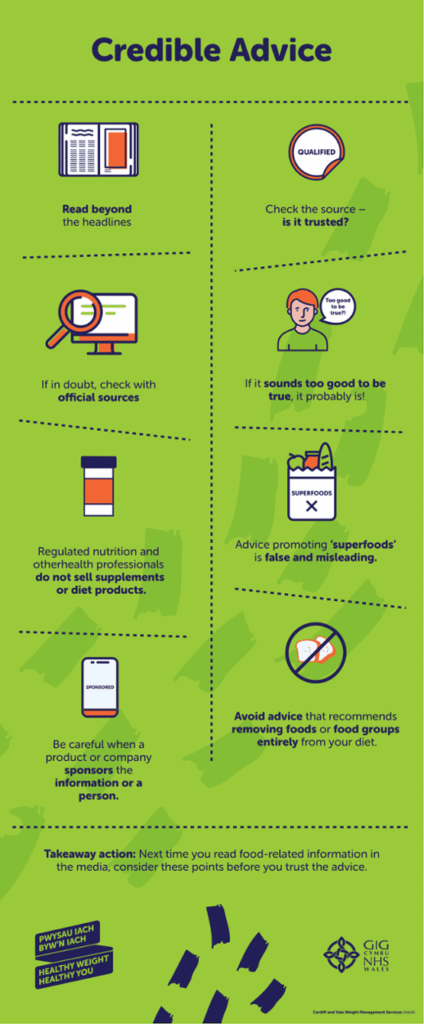 credible advice poster